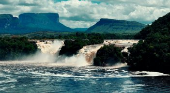 Las cataratas de Canaima. Foto cortesía