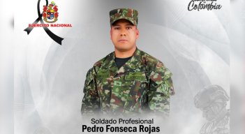 Soldado murió tras atentado en El Plateado