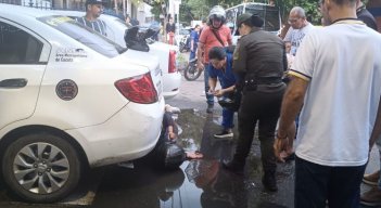 Hay muchos cruces viales en los que no hay semáforos y por ello ocurren accidentes a diario/Foto La Opinión