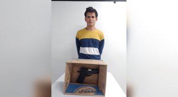 Capturado con arma de fuego 