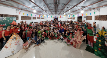El Taller de Santa es la estrategia implementada por la Policía de Infancia y Adolescencia contra el uso indebido de pólvora. 