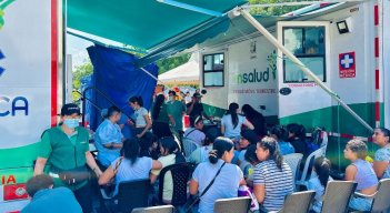 Atención en salud para desplazados del Catatumbo. / Foto: Cortesía / La Opinión 