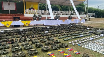Incautación de arsenal de las Farc