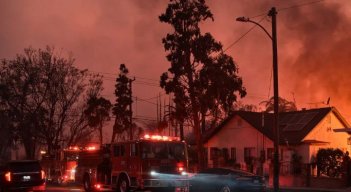 Los devastadores incendios comenzaron el pasado 9 de enero./ Foto tomada New York Times.
