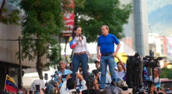 Maria Corina Machado. Foto tomada de redes sociales