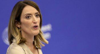 Roberta Metsola, presidenta del Parlamento Europeo