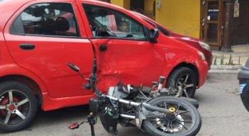 Accidentes de tránsito en Cúcuta. / Foto: Cortesía / La Opinión 