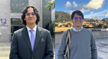 Gracias al trabajo de Marco David Camacho (izquierda) y Carlos Daniel Galindo (Derecha), se logró la prohibición del matrimonio infantil en Colombia. / Fotos: Cortesía.