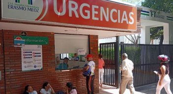 El menor se encuentra en las instalaciones del Hospital Universitario Erasmo Meoz. 