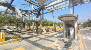 Alteración de orden público en Cúcuta y Villa del Rosario. / Foto: La Opinión 
