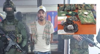 Lo detuvieron transportando material de guerra en la vía que conduce de Tibú a La Gabarra