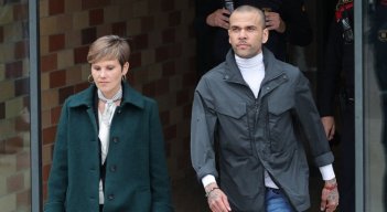 Dani Alves exjugador del Barcelona.