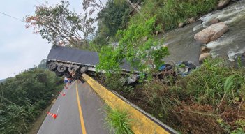 Accidente vía Pamplona- Cúcuta