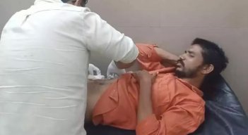 Hombre en la India. 