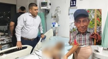 Luis Ernesto Mendoza, de 73 años, murió por la gravedad de las heridas ocasionadas tras una explosión coordinada con un dron.