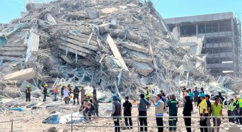 Terremoto en Tailandia. Foto tomada de X.