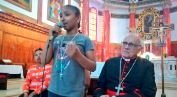 Yaxury, niña que recibió el milagro de José Gregorio 