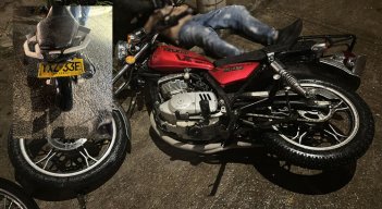 Accidente moto