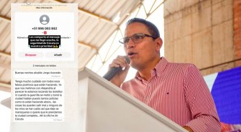 Amenaza a Jorge Acevedo