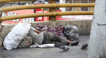 Habitantes de calle en Cúcuta.
