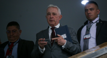 Expresidente Alvaro Uribe declara en juicio