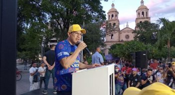 El alcalde Jorge Acevedo proclama la apertura de la Feria de Cúcuta 2025./Foto Stefany Peñaloza