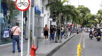 No cayó bien en Cúcuta ley que autoriza a vehículos eléctricos a transitar por las ciclorrutas/Foto Stefany Peñaloza