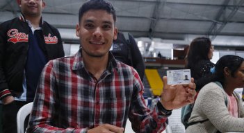 Migrantes venezolanos. 