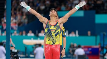 Ángel Barajas, gimnasia artística. 