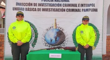 Las armas artesanales hurtadas fueron halladas en tres municipios distintos del departamento./Foto cortesía