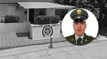 Un muerto y otro herido deja ataque a la estación de Policía en Aguaclara, zona rural de Cúcuta