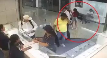 ROBO EN JOYERÍA DE BUCARAMANGA / COLPRENSA 