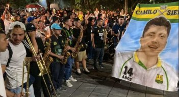 El último adiós a Camilo Rojas, el hincha asesinado tras el clásico