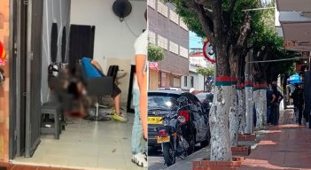 Fabián Abreo Ramírez, de 38 años, recibió un disparo en la cara. / Foto cortesía