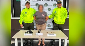 La ciudadana quedó a disposición de la autoridad competente para definir su situación judicial. / Foto cortesía