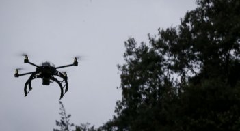 El plan antidrones busca prevenir ataques que puedan atentar contra la seguridad de la ciudad/Foto archivo