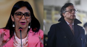 Delcy y Petro
