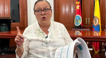 Luz María Múnera, superintendente nacional de salud Ad hoc para Nueva Eps/Foto Carlos Ramírez