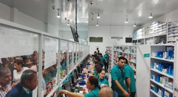 Droguería Cafam, dispensario de usuarios de Nueva EPS./Foto Cortesía