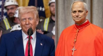 DONALD TRUMP Y EL PAPA LEON 