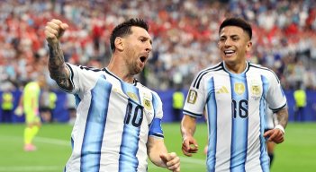 El mediapunta argentino Lionel Messi suma cinco goles en la presente Copa del Mundo y además es máximo artillero de todos los Mundiales con 18 tantos.