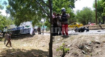 Accidente cerca a la Cárcel Modelo, Cúcuta.