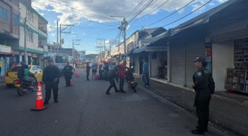 Controles de Policía Nacional en Cúcuta