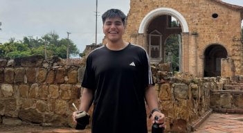 Estudiante argentino en Cúcuta.