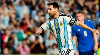 Lionel Messi, Selección Argentina. 