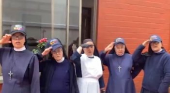 Video | Religiosas apoyando a Abelardo de la Espriella se vuelve viral en redes