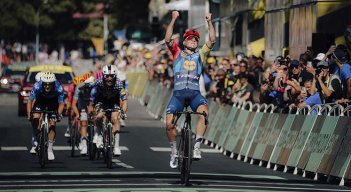 El ciclista danés Mads Pedersen (Lidl-Trek) ganó este martes la cuarta etapa del Tour de Francia.