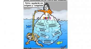 Angie Rodriguez en la punta del Iceberg