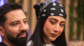 Beba y Andrés Gómez. Foto tomada de IG@andyontrade - RCN. El Universal.