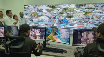 Con gobernador a bordo fue activado el esquema de videovigilancia en el municipio de Ocaña.